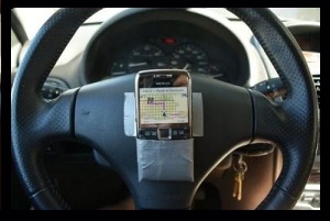 Homemade GPS system